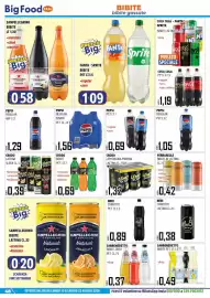 Volantino Big Food Pagina 48: Crodo lemonsoda minican €1,32, Ferrarelle bibite in lattina €0,42