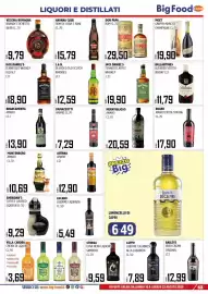 Volantino Big Food Pagina 53: Havana Club rum de Cuba 7 anni €15,79, Jack Daniel's Tennessee Whiskey Old N.7 €18,90