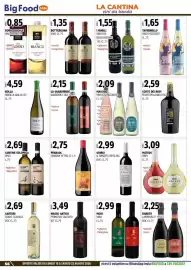 Volantino Big Food Pagina 56: Tavernello vino frizzante €1,65, Penasol Sangria €2,75