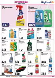 Volantino Big Food Pagina 61: Ajax sgrassatore universale €1,40, Panno microfibra mega power €1,10
