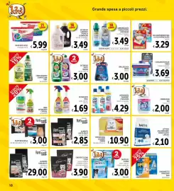 Volantino Spazio Conad Pagina 18: Petfriends Plus sterilized €2,85, Lettiera Agglomerante Signor Gatto Laviosa €2,10