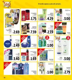 Volantino Spazio Conad Pagina 20: Shampoo, balsamo o maschera Fructis Garnier €4,29, Conad essentiae linea capelli €3,00