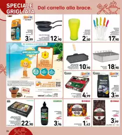 Volantino Spazio Conad Pagina 26: Brikette Fochista carbonella di legna compatta premium quality €3,99