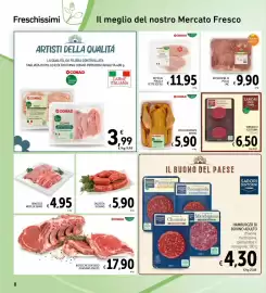 Volantino Spazio Conad Pagina 8: Pollo ruspante intero €5,90, Tartare di Scottona €6,50