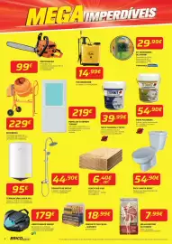 Folheto Bricomarché semana 33 Página 2: Tinta paredes e tetos €39,99, Porta de exterior €219,00