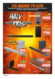 POWER kundeavis uke 33 Side 14: Lg Dolby Atmos soundbar Kraftig god lyd-400W €3.998,00