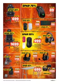 POWER kundeavis uke 33 Side 9: Gamingstol Komfortabel sitteopplevelse €699,00, Gamingstol RGB-belysning €1.699,00