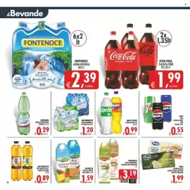 Volantino Decò Local Pagina 18: Fanta/Sprite Classica/Zero PET €0,99, San Benedetto acqua naturale/frizzante €1,20