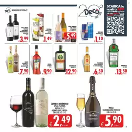 Volantino Decò Local Pagina 19: Jägermeister amaro €12,90, Pellegrino Passito Liquoroso di Pantelleria D.O.C. €6,50