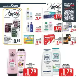 Volantino Decò Local Pagina 30: Huggies Little Movers €3,49, Neutromed Detergente Intimo €1,69