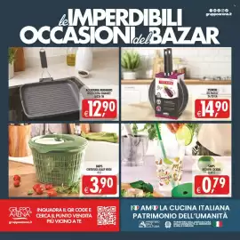 Volantino Decò Local Pagina 31: Bistecchiera diamante Accademia Mugnano €12,90, Snips bicchieri cocktail €0,79