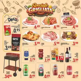 Volantino Decò Local Pagina 7: Puntine di suino €5,99, Coscioatto di pollo aromatizzato per brace €3,99