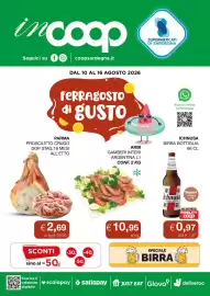Volantino Coop Sardegna settimana 33 Pagina 1: PARMA PROSCIUTTO CRUDO DOP STAG. 16 MESI ALL’ETTO €2,69