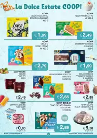 Volantino Coop Sardegna settimana 33 Pagina 15: COOP Coppetta gelato €0,85, COOP F.FIORE GELATO €2,49