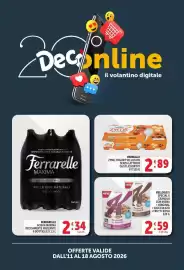 Volantino Deco Market settimana 33 Pagina 13: Ferrarelle acqua maxima decisamente frizzante €2,34