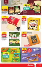 Auchan akciós újság hét 33 Oldal 17: SZARVASI CERVINUS FENOMENALE VAGY DELICATO SAJT €1.499,00