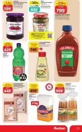 Auchan akciós újság hét 33 Oldal 23: Globus ketchup €799,00, KERTIKE CSEMEGE CÉKLAKOCKA VAGY CÉKLACSÍK €599,00