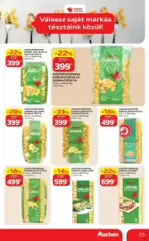 Auchan akciós újság hét 33 Oldal 25: AUCHAN KEDVENC DURUM FARFALLE SZÁRAZTÉSZTA €399,00