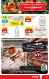 Auchan akciós újság hét 33 Oldal 37: KONZERVES BEFŐZŐÜVEG €149,00, LAPKA VAGY BEFŐTTESÜVEG FEDŐ €71,00