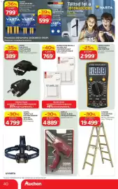 Auchan akciós újság hét 33 Oldal 40: HOME VC830L DIGITÁLIS MULTIMÉTER €2.999,00