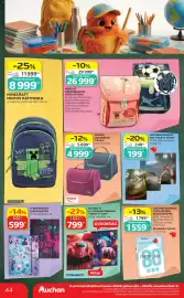 Auchan akciós újság hét 33 Oldal 44: NEBULO ERGONOMIKUS ISKOLATÁSKA €26.999,00