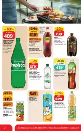 Auchan akciós újság Oldal 10: Royal Crown Cola €799,00, Márka Szénsavas Üdítőital vagy Limonádé €349,00