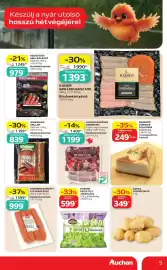 Auchan akciós újság Oldal 5: KAISER GRILLKOLBÁSZ MIX €1.393,00, AUCHAN KEDVENC DEBRECENI €1.199,00