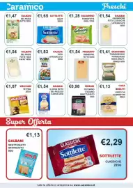 Volantino Caramico Pagina 10: Galbanino Fior di Fette €1,28, Ferrari Pecorino Italiano €0,98