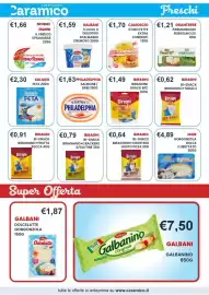 Volantino Caramico Pagina 12: Camoscio d'Oro Fette Extra Fondenti €1,70, Biraghi Bi-Snack Biraghino+Crostino €0,64