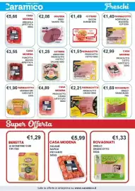 Volantino Caramico Pagina 14: Bresaola affettata Casa Modena €5,66, Citterio bacon burger €1,49