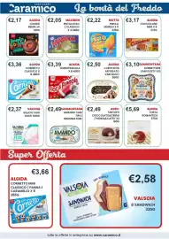 Volantino Caramico Pagina 18: Motta Pirulo Mango €2,22, Algida fiordifragola €3,39