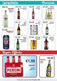 Volantino Caramico Pagina 27: Bud birra €2,09, MA.MA Birra Artigianale IPA Chiara Rossa €1,20