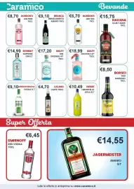 Volantino Caramico Pagina 28: Gordon's dry gin €6,70, Gordon's Gin Pink €8,70