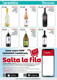 Volantino Caramico Pagina 30: Tavernello Merlot €2,45, Rosso Salento €2,05