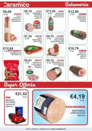 Volantino Caramico Pagina 6: Prosciutto cotto scelto Beretta Raffinato €6,81, Mortadella Casa Modena €4,19