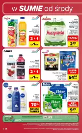 Carrefour Market gazetka Strona 6: Kapsułki do zmywarki Finish €54,99, Papier toaletowy Velvet €9,99