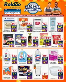 Folheto Roldão semana 33 Página 2: Scott - guardanapo de papel dia a dia pequeno €1,69, Nordeste - coco, ralado sabor €29,90