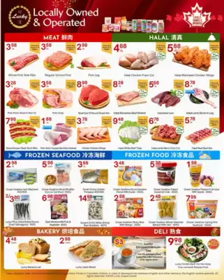 Lucky Supermarket flyer