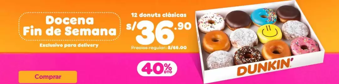 Catálogo Dunkin Donuts Página 1