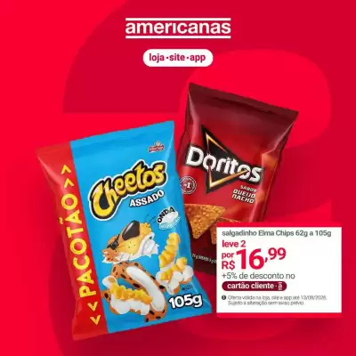 Lojas Americanas (válido até 13-08)