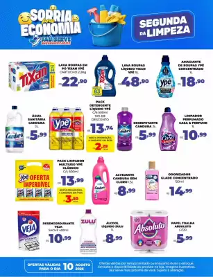 Catálogo Supermercados Jau Serve (válido até 12-08)