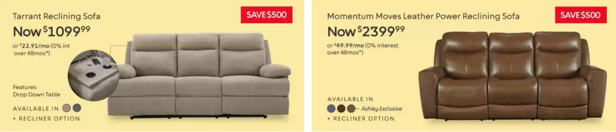 Ashley Furniture flyer Page 3