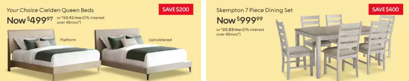 Ashley Furniture flyer Page 4