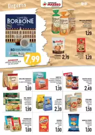 Volantino Mazzeo Giocattoli Pagina 8: Del Verde Granfetta €1,99, Gran Pavesi tarallini/tocchetti €2,39