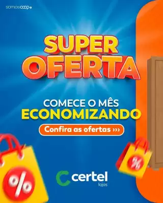 Lojas Certel (válido até 31-08)
