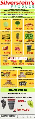 Silverstein's Produce flyer (valid until 17-08)