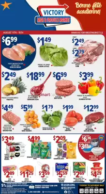 Victory Meat Market flyer (valid until 15-08)