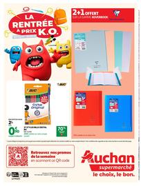 Catalogue Auchan Supermarché page 12: KOVERBOOK CAHIER PROTEGE-CAHIER €2,49