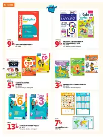 Catalogue Auchan Supermarché page 10: Tout Savoir Cahiers de soutien collège €13,30, Nathan Cahiers de soutien primaire €5,95