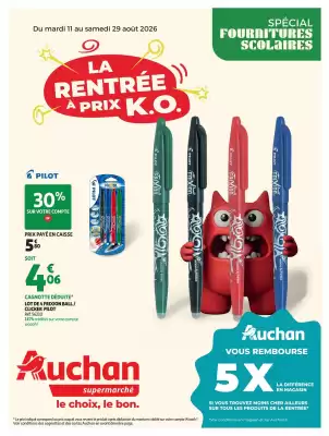 Auchan Supermarché (valable jusqu'au 29-08)